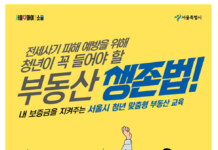 서울시, 만족도 98% ‘청년 맞춤형 부동산 교육’으로 올해도 전세사기 예방